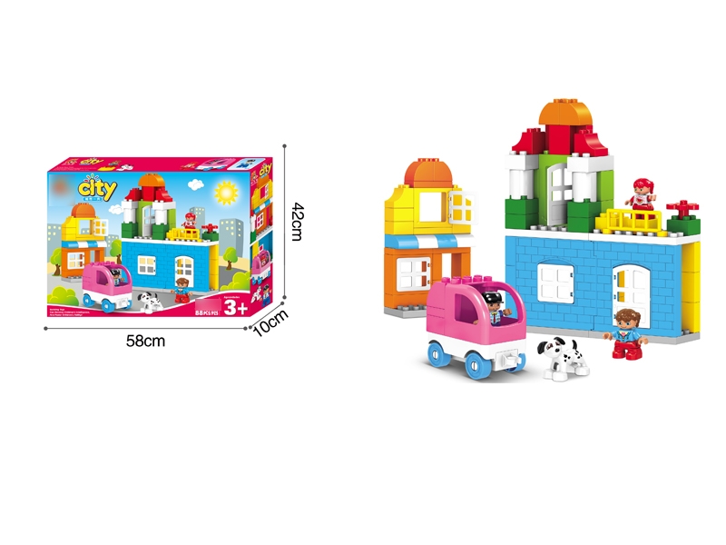 BUILDING BLOCKS 88PCS - HP1113563