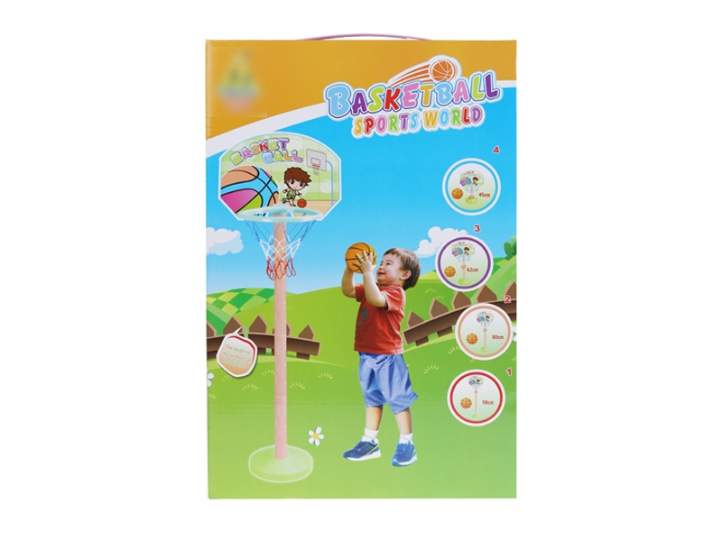 BASKETBALL SET W/10CM BALL - HP1113602