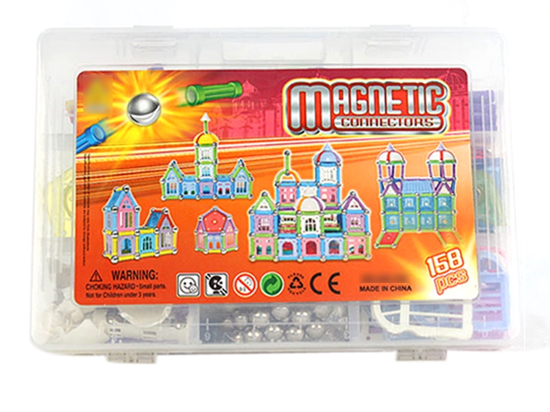 MAGNETIC BUILDING BLOCKS 158PCS - HP1113691
