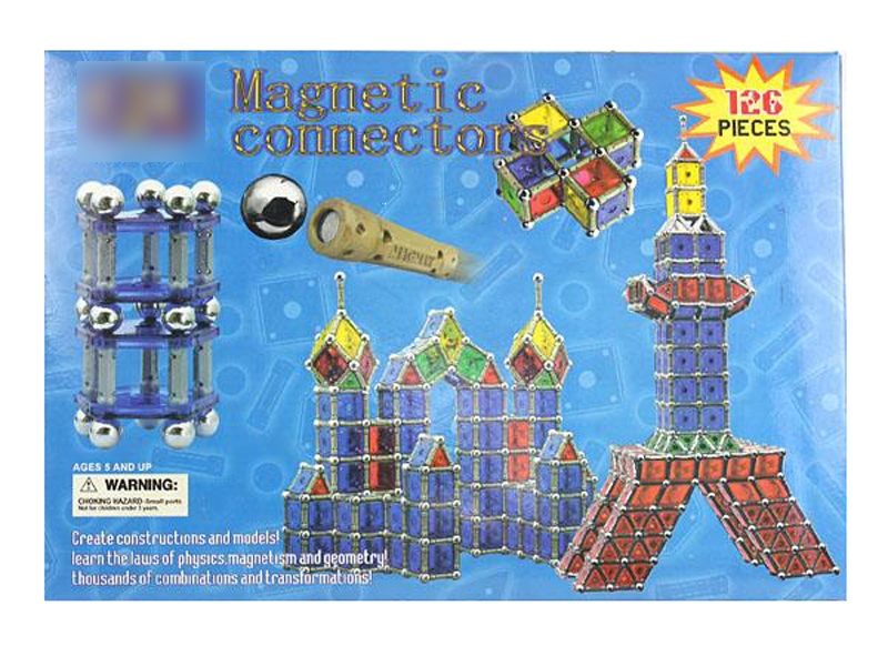 MAGNETIC BUILDING BLOCKS 126PCS - HP1113701