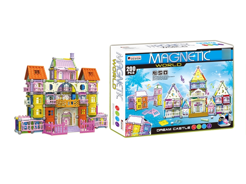 MAGNETIC BUILDING BLOCKS W/INCLUDED BATTERY - HP1113757