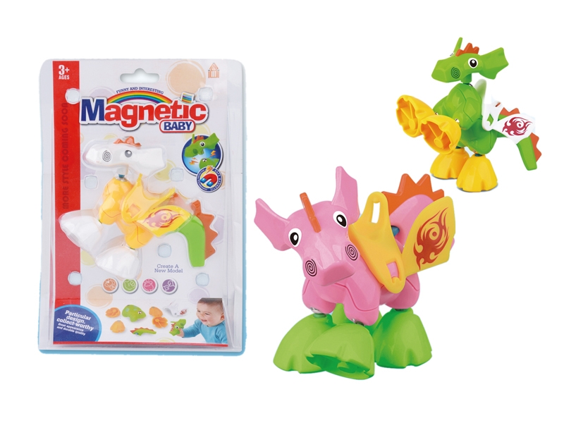 MAGNETIC BUILDING BLOCKS 4 ASST. - HP1113789