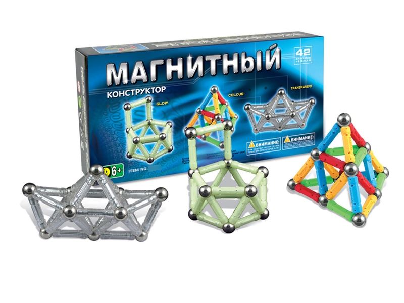 MAGNETIC BUILDING BLOCKS 42PCS - HP1113809