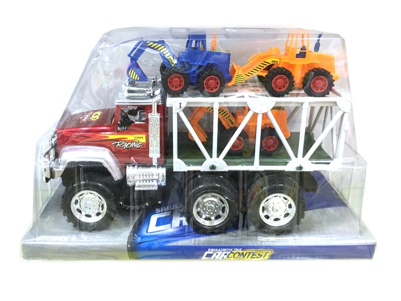 FRICTION CAR W/CONSTRUCT CAR - HP1114129