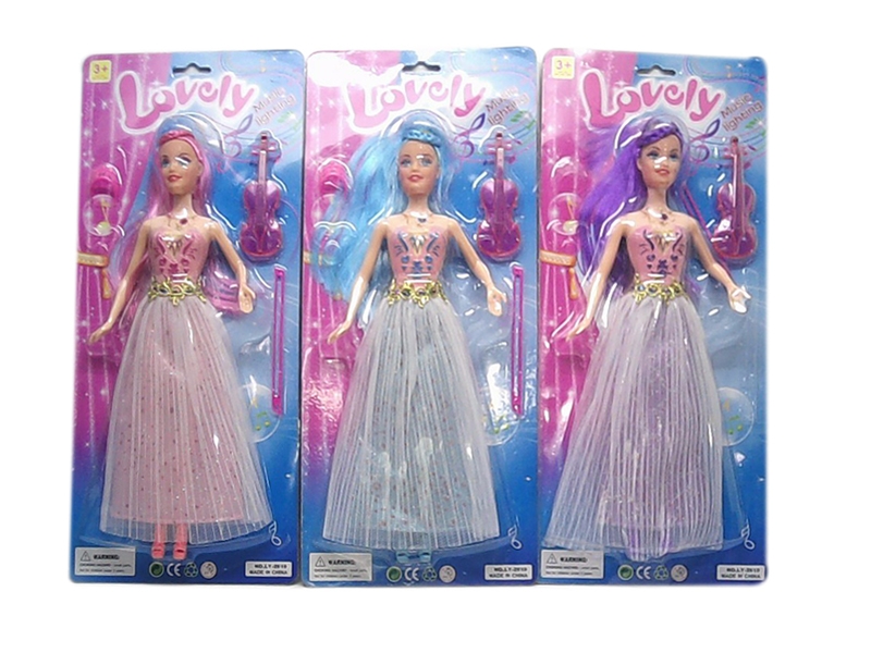 BENDABLE DOLL W/LIGHT & MUSIC - HP1114148