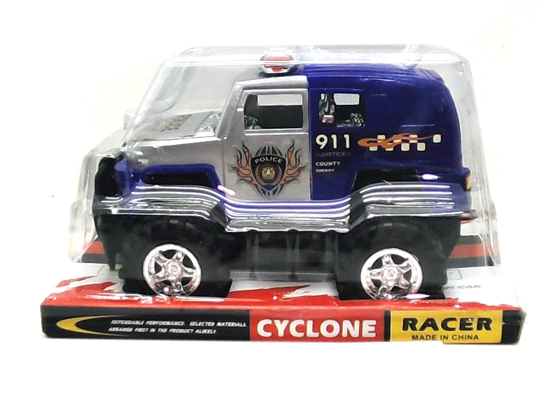 FRICTION CAR RED/BLUE/BLACK - HP1114194