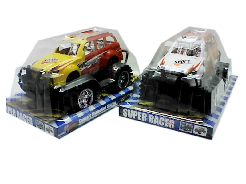 FRICTION CAR WHITE/YELLOW - HP1114199