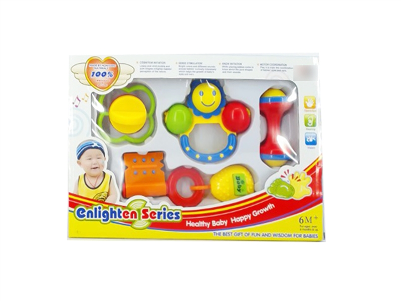 BABY RATTLE 4PCS - HP1114249