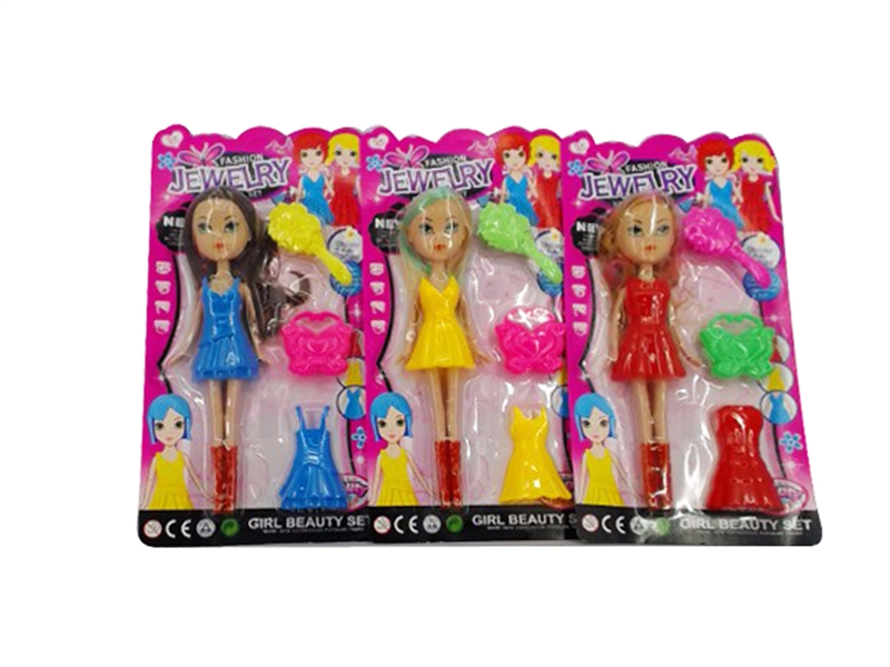 9“BENDABLE DOLL 3 ASST. - HP1114341