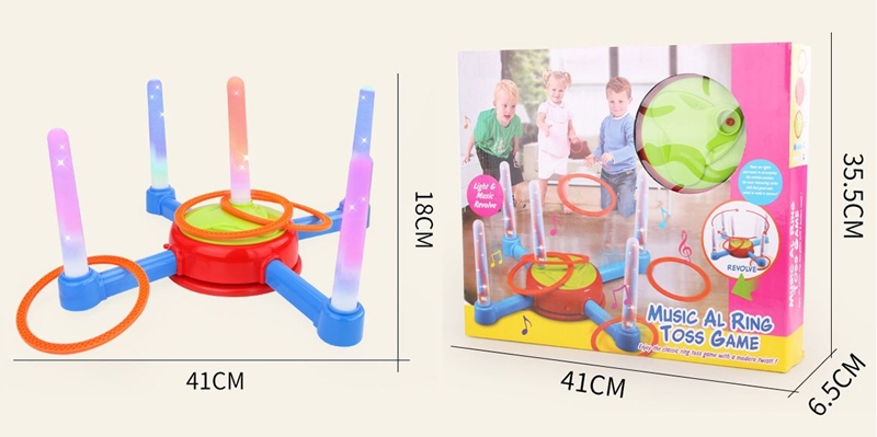 B/O RING TOSS GAME W/LIGHT & MUSIC - HP1114349