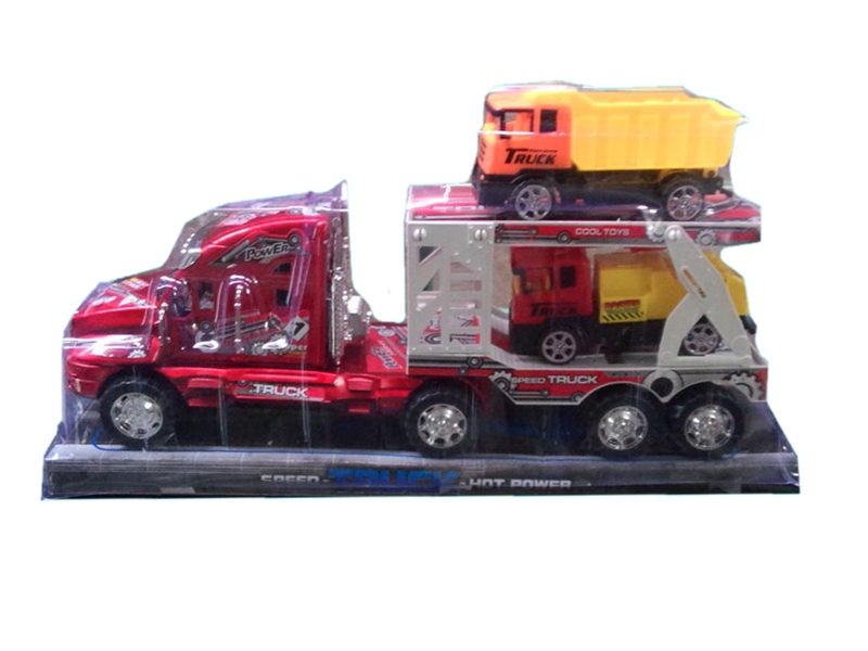 FRICTION TRUCK,W/FREE WAY CAR 2PCS - HP1114360