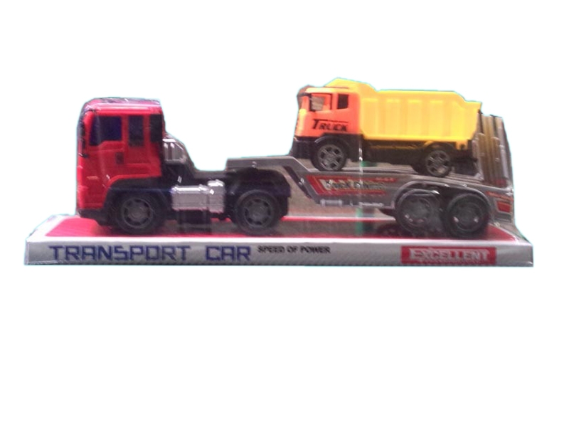 RICTION TRUCK W/FREE WAY CONSTRUCTION CAR - HP1114365