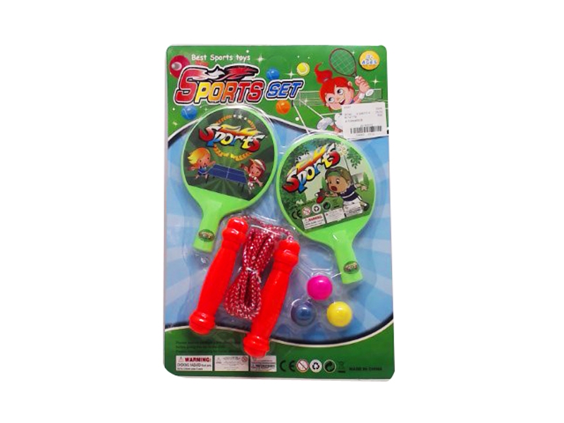 PINGPONG BAT & ROPE SKIPPING - HP1114579