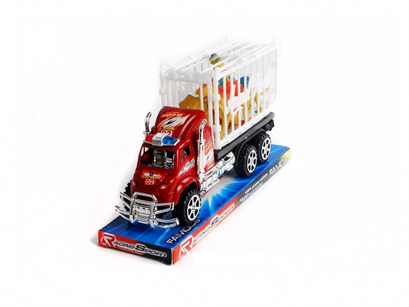 FRICTION TRUCK W/4 DINOSAUR - HP1114673