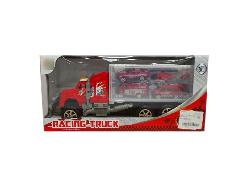 FRICTION TRUCK W/3 CAR + PLANE - HP1114674