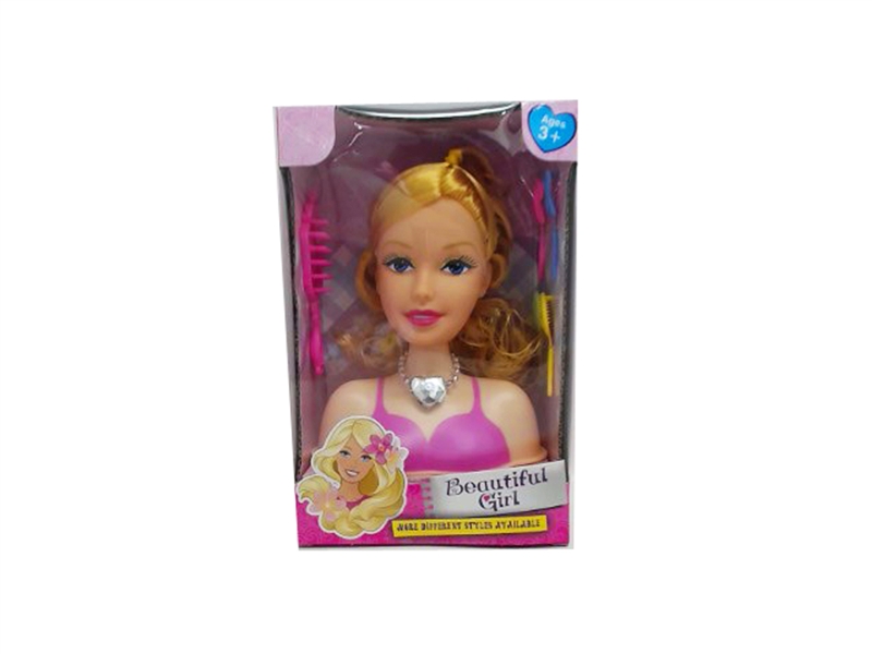 DOLL HEAD W/BEAUTY SET - HP1114764