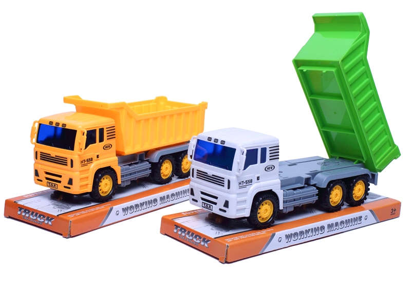 FRICTION CONSTRUCTION CAR YELLOW/WHITE - HP1114978