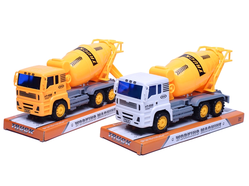 FRICTION CONSTRUCTION CAR YELLOW/WHITE - HP1114979