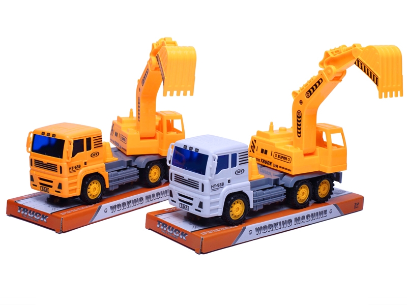 FRICTION CONSTRUCTION CAR YELLOW/WHITE - HP1114980