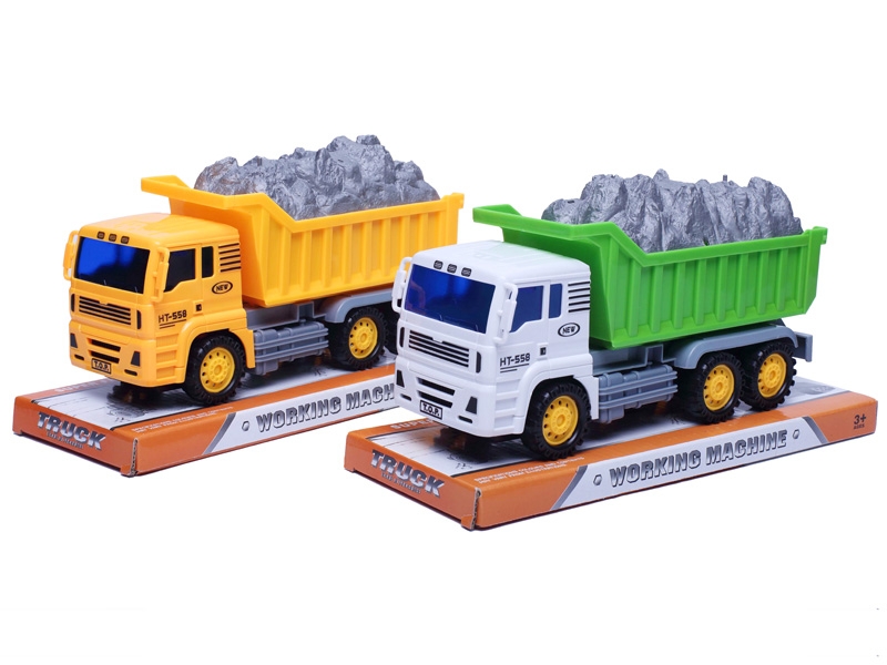 FRICTION CONSTRUCTION CAR YELLOW/WHITE - HP1114987