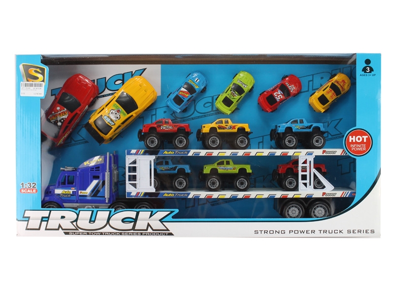 FRCITION TRUCK W/12  FREE WAY CARS - HP1115120