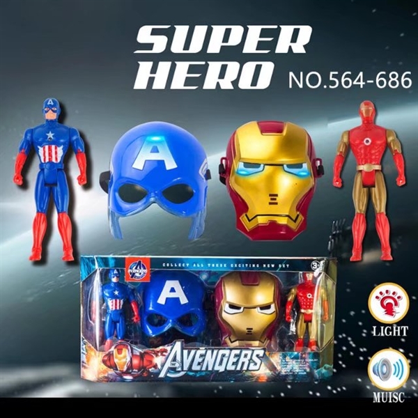 SUPER HERO W/WITH LIGHT &　MUSIC - HP1115199