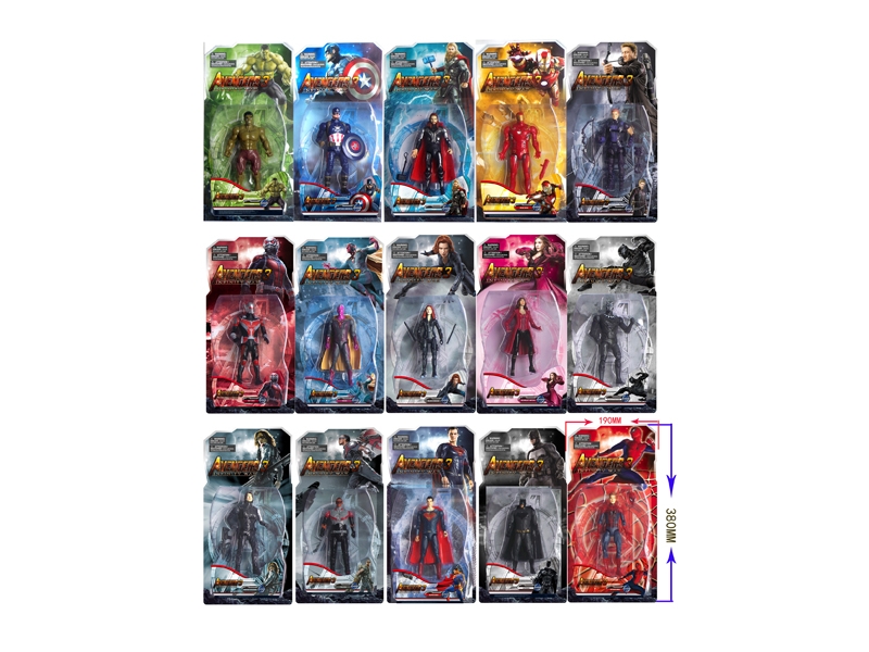 AVENGERS SET 15 ASST.W/LIGHT - HP1115317