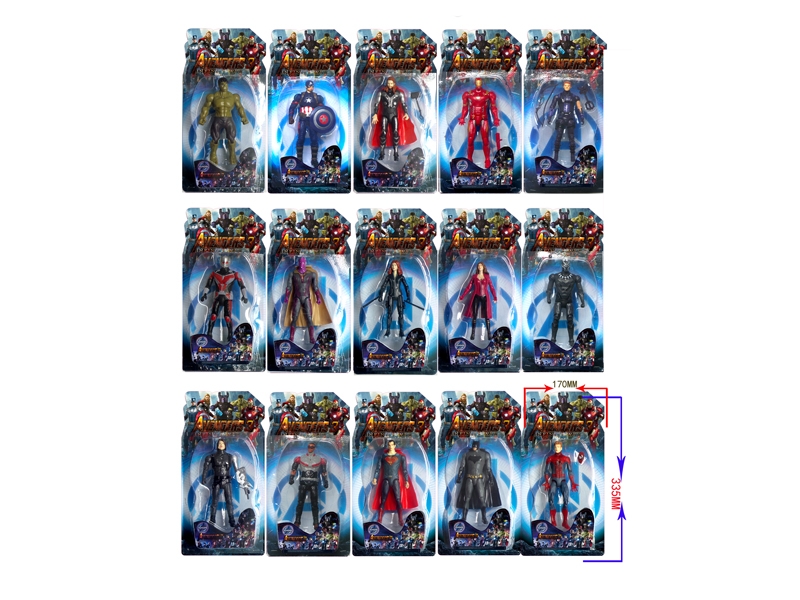 AVENGERS SET 15 ASST.W/LIGHT - HP1115318