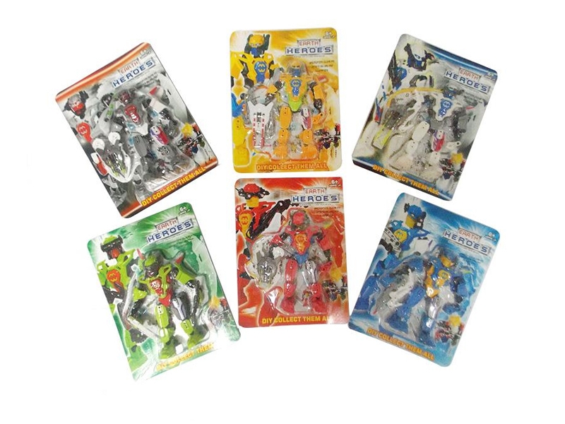 BUILDING BLOCKS ROBOT 6 ASST. - HP1115407