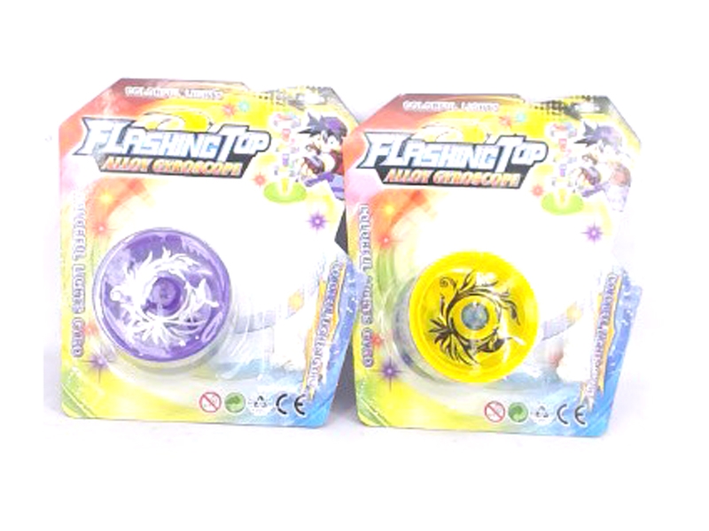 METAL YOYO W/LIGHT 4 COLOR ASST. - HP1115678