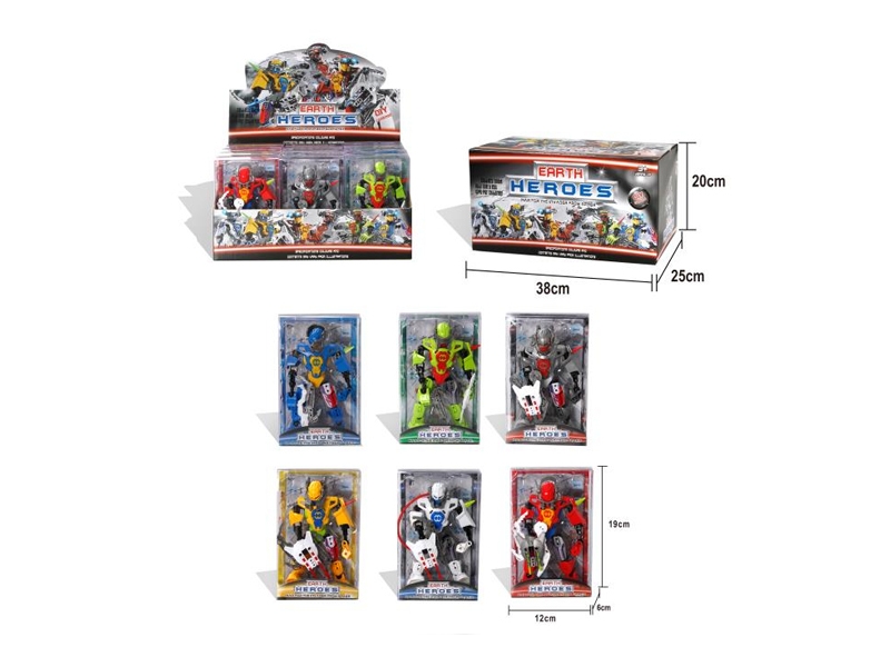 TRANSFORMER SET 6 ASST. - HP1115811
