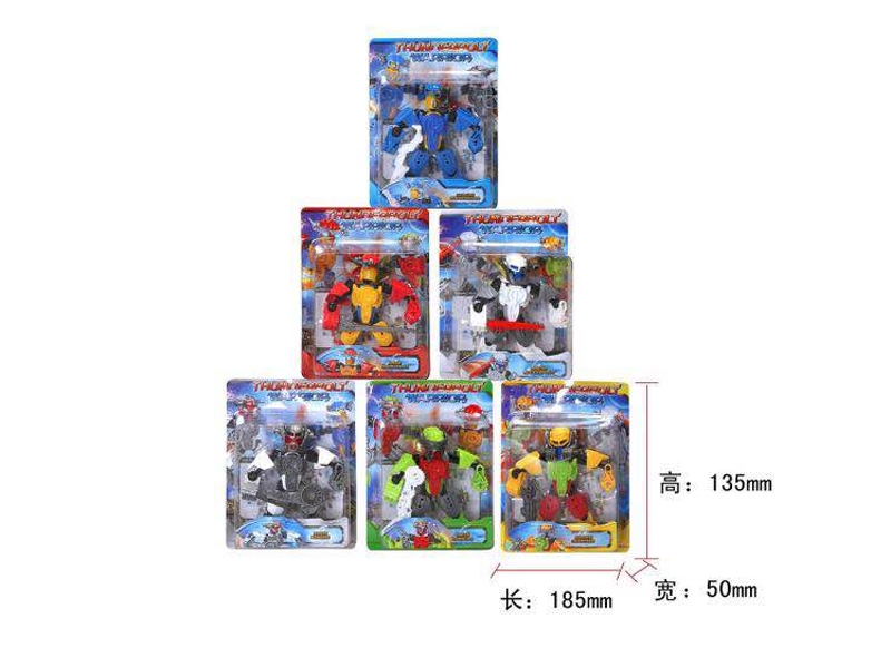 BUILDING BLOCKS ROBOT 6 ASST. - HP1115814