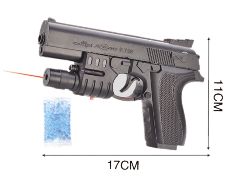WATER BULLET SHOOTING GUN W/LIGHT - HP1115938