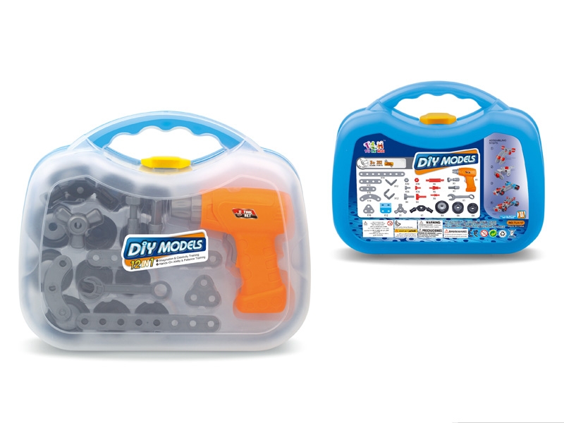DIY ASSEMBLE TOYS W/ELECTRIC SCREW DRIVER 282PCS - HP1115986