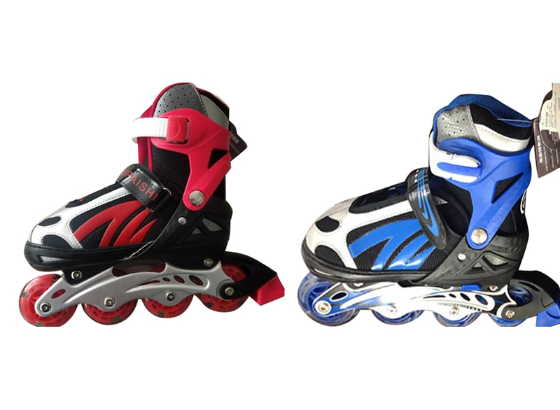 SKATING SHOES,L:38-41CM,RED,BLUE - HP1116021