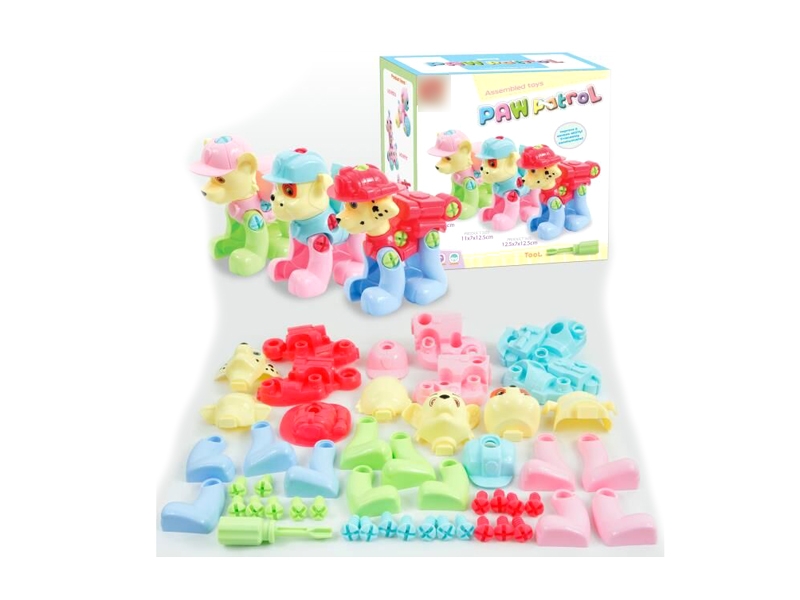 ASSEMBLE CARTOON DOG 49PCS - HP1116137