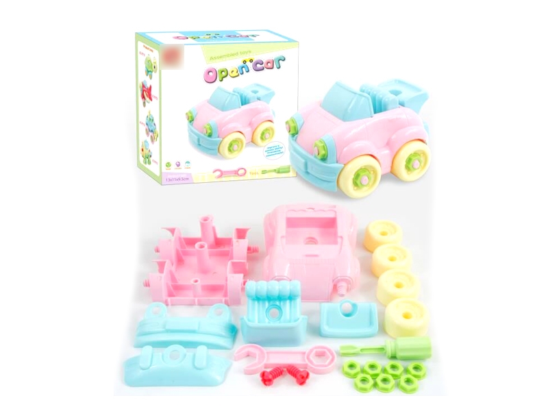 ASSEMBLE CARTOON CAR 21PCS - HP1116140