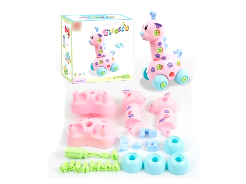 ASSEMBLE CARTOON GIRAFFE 22PCS - HP1116144