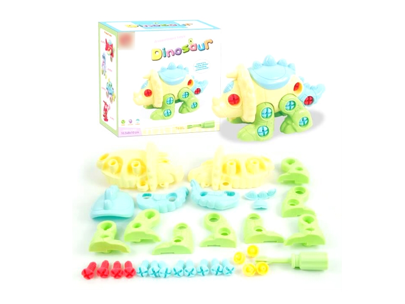 ASSEMBLE CARTOON DINOSAUR 32PCS - HP1116145