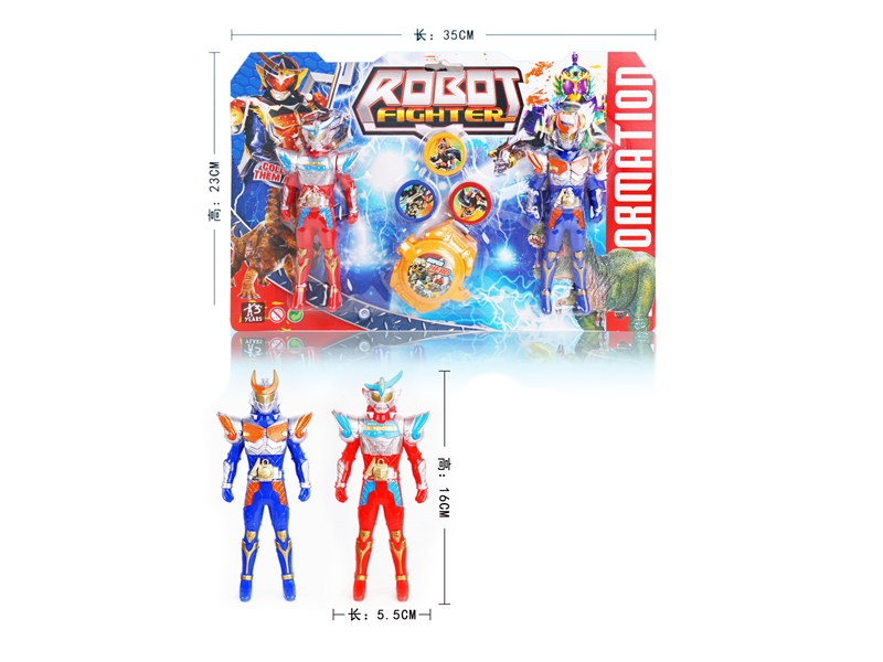 ROBOT W/EMITTER 2 ASST., 4 COLORS - HP1116201