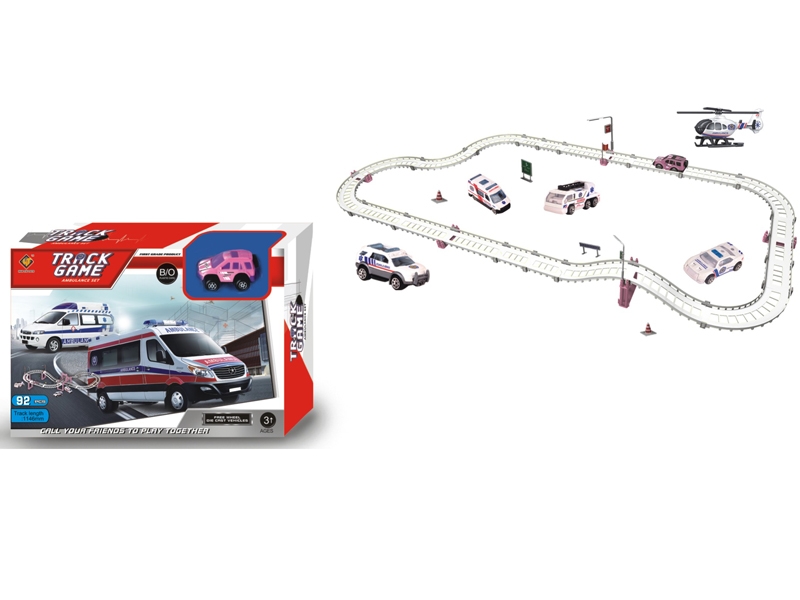 B/O RAIL CAR W/ DIE CAST DOCTOR SET - HP1116233