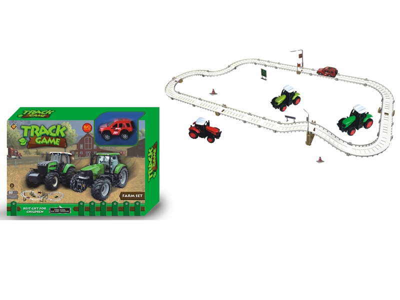 B/O RAIL CAR W/ DIE CAST FARMER SET - HP1116234