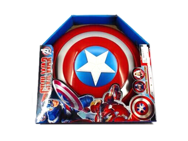 CAPTAIN AMERICA SHIELD W/LIGHT & MUSIC & INCLUDED BATTERY - HP1116286