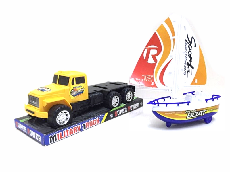 FRICTION CAR & SAILBOAT - HP1116447