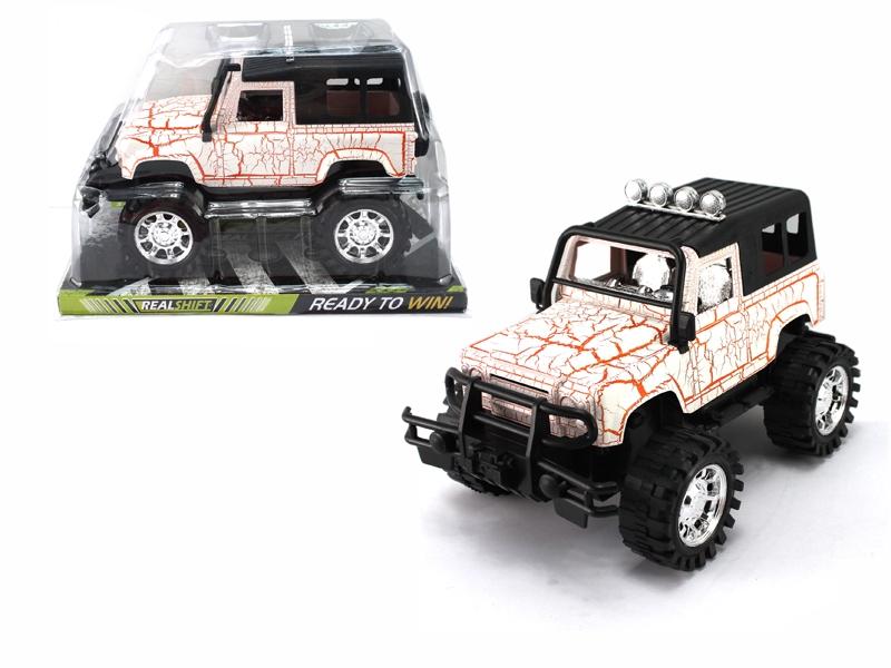 FRICTION CAR YELLOW & WHITE - HP1116455