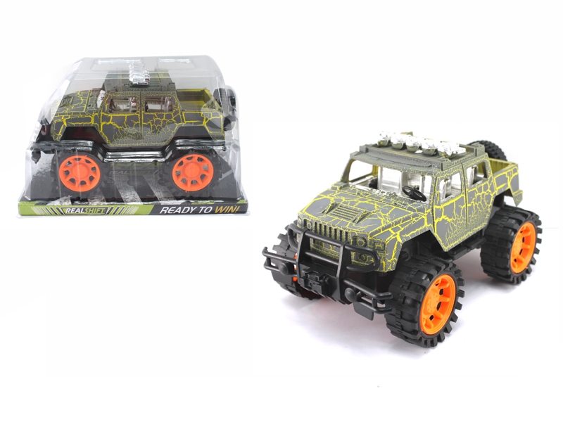 FRICTION CAR GREEN & RED - HP1116457