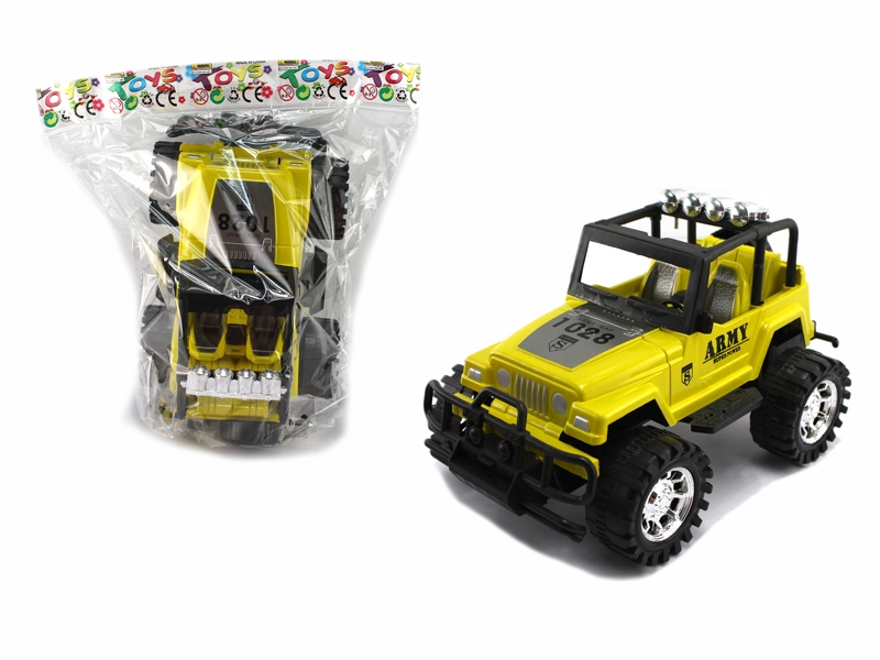 FRICTION CAR ORANGE & YELLOW - HP1116461