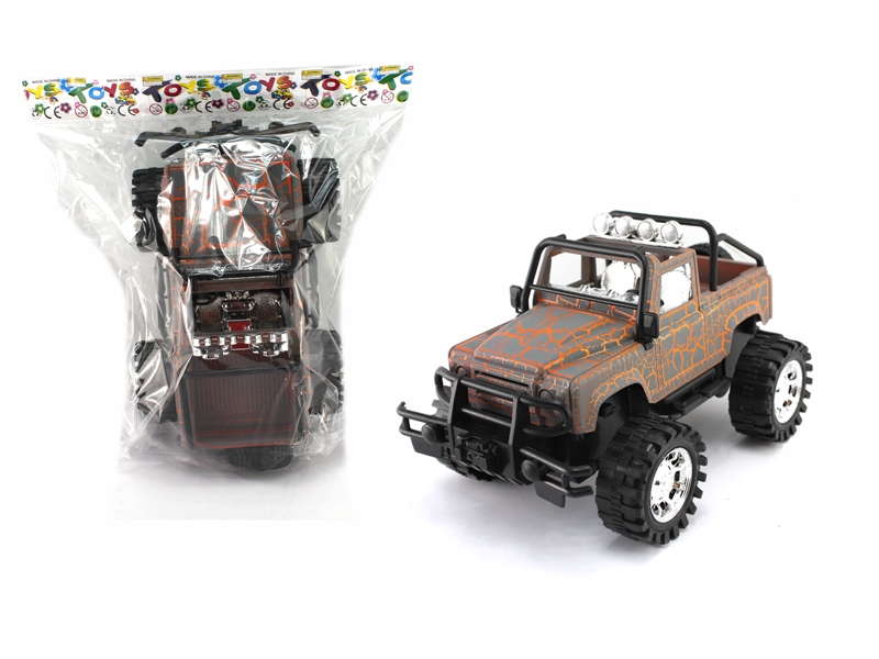 FRICTION CAR GREEN & RED - HP1116464