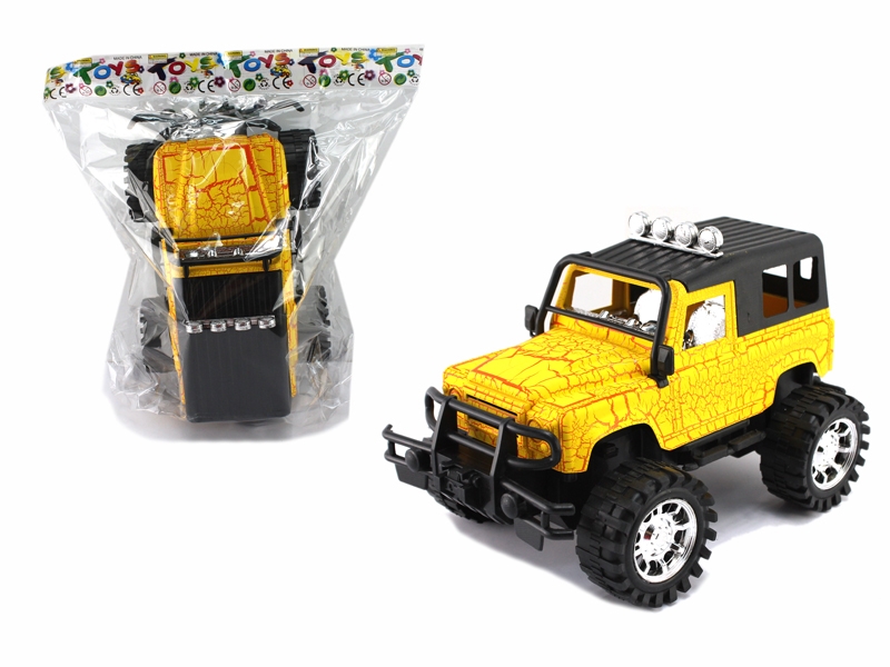 FRICTION CAR YELLOW & WHITE - HP1116465