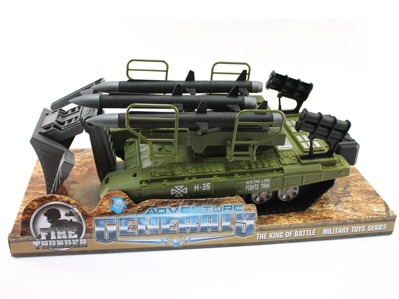 FRICTION TANK W/LIGHT & MUSIC INCLUDED BATTERY - HP1116479